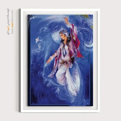 تابلو ستاره رهنما اثر استاد فرشچیان,خرید تابلو