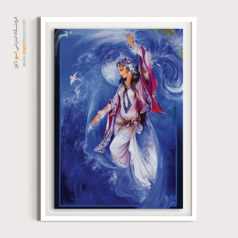 تابلو ستاره رهنما اثر استاد فرشچیان,خرید تابلو