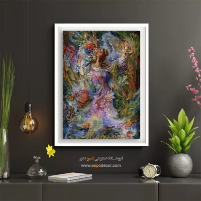 تابلو بهار شاد استاد فرشچیان - بهار شاد – تابلو نقاشی های استاد فرشچیان - اسپو دکور