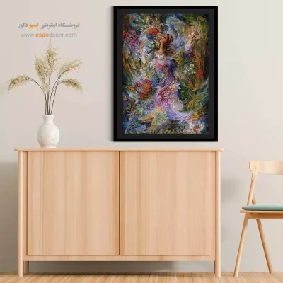 تابلو بهار شاد استاد فرشچیان - بهار شاد – تابلو نقاشی های استاد فرشچیان - اسپو دکور