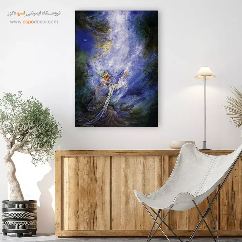 بوم کنواس رنسانس,خرید تابلو