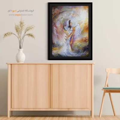 تابلو پناهگاه استاد فرشچیان - پناهگاه – تابلو نقاشی های استاد فرشچیان - اسپو دکور