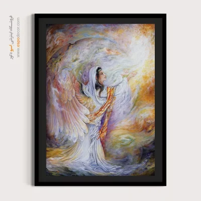 تابلو پناهگاه استاد فرشچیان - پناهگاه – تابلو نقاشی های استاد فرشچیان - اسپو دکور