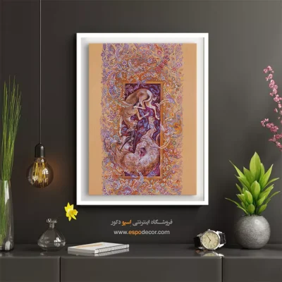 تابلو انتقام استاد فرشچیان - انتقام – تابلو نقاشی های استاد فرشچیان - اسپو دکور