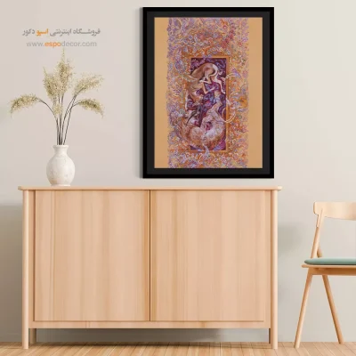 تابلو انتقام استاد فرشچیان - انتقام – تابلو نقاشی های استاد فرشچیان - اسپو دکور