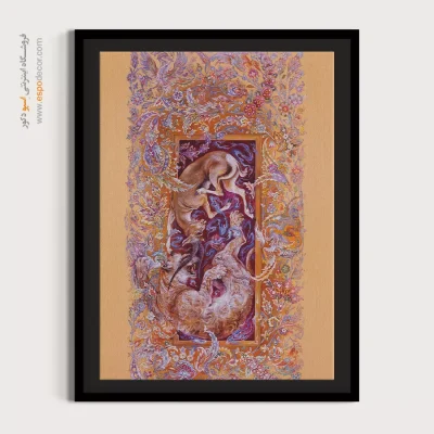 تابلو انتقام استاد فرشچیان - انتقام – تابلو نقاشی های استاد فرشچیان - اسپو دکور