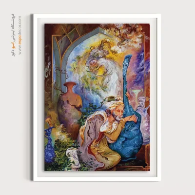 تابلو جوانان را به خاطر بیاور اثر استاد فرشچیان,تابلو