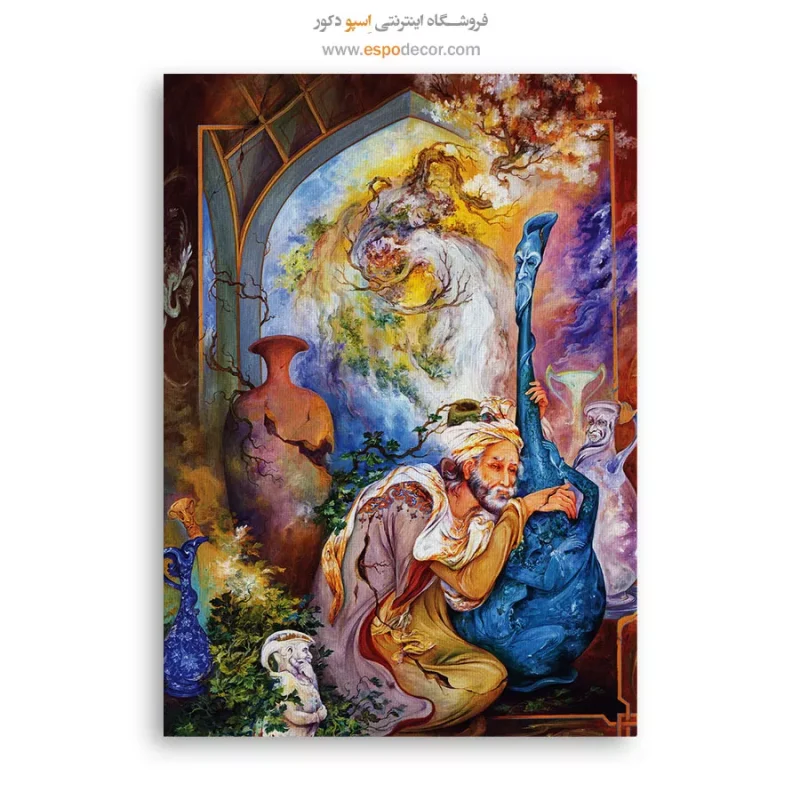 تابلو جوانان را به خاطر بیاور اثر استاد فرشچیان,تابلو