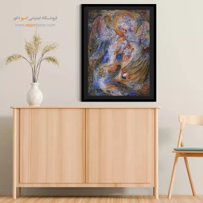 تابلو تنفس از طریق استاد فرشچیان - تنفس از طریق – تابلو نقاشی های استاد فرشچیان - اسپو دکور