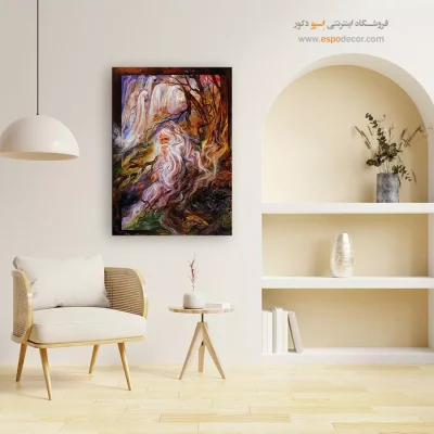 تابلو مسیر بازی استاد فرشچیان - مسیر بازی – تابلو نقاشی های استاد فرشچیان - اسپو دکور