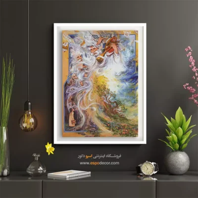 تابلو از مه به مه استاد فرشچیان - از مه به مه – تابلو نقاشی های استاد فرشچیان - اسپو دکور