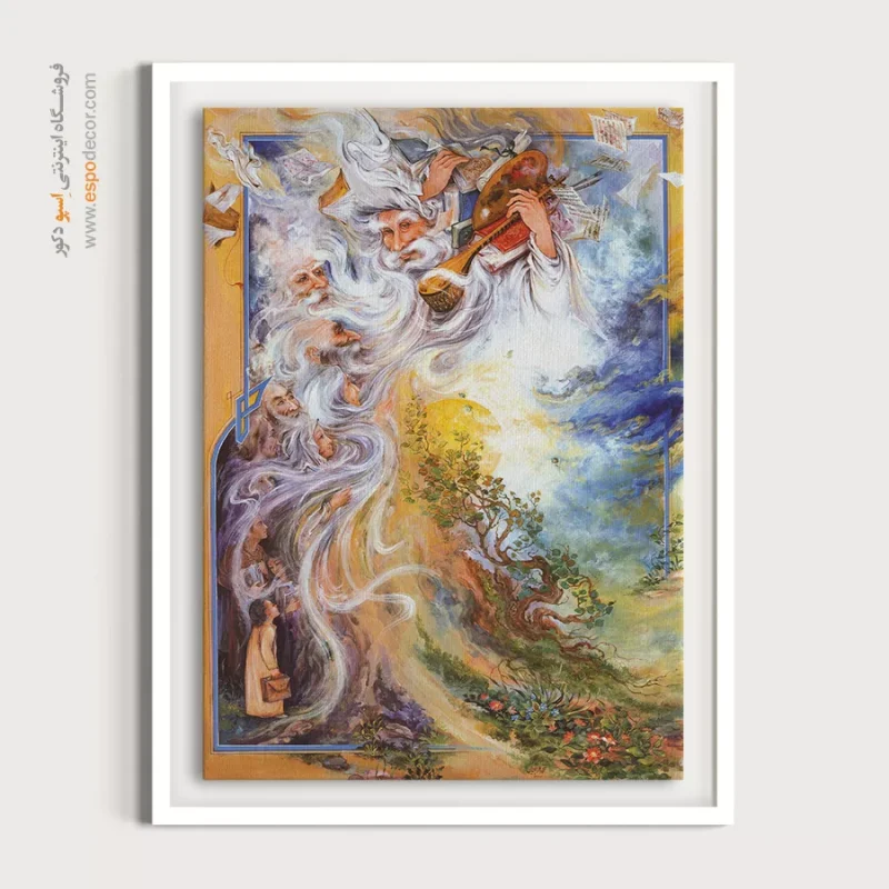 تابلو از مه به مه اثر استاد فرشچیان,تابلو