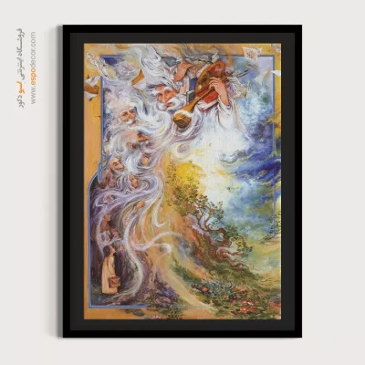 تابلو از مه به مه استاد فرشچیان - از مه به مه – تابلو نقاشی های استاد فرشچیان - اسپو دکور