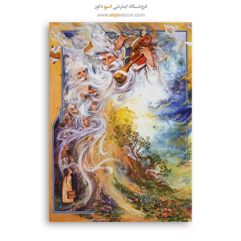 تابلو از مه به مه اثر استاد فرشچیان,تابلو