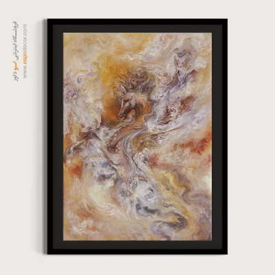 تابلو رنگین کمان استاد فرشچیان - رنگین کمان – تابلو نقاشی های استاد فرشچیان - اسپو دکور