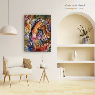 بوم کنواس چرخه ابدی زندگی
