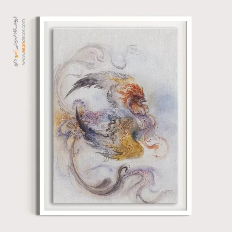 تابلو سیمرغ اثر استاد فرشچیان,تابلو