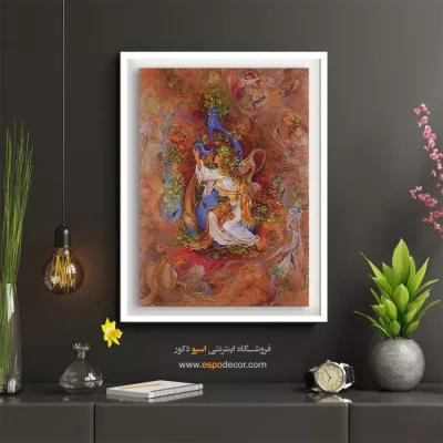 تابلو سراب استاد فرشچیان - سراب – تابلو نقاشی های استاد فرشچیان - اسپو دکور
