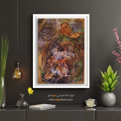 تابلو هدف استاد فرشچیان - هدف – تابلو نقاشی های استاد فرشچیان - اسپو دکور