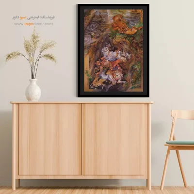 تابلو هدف استاد فرشچیان - هدف – تابلو نقاشی های استاد فرشچیان - اسپو دکور