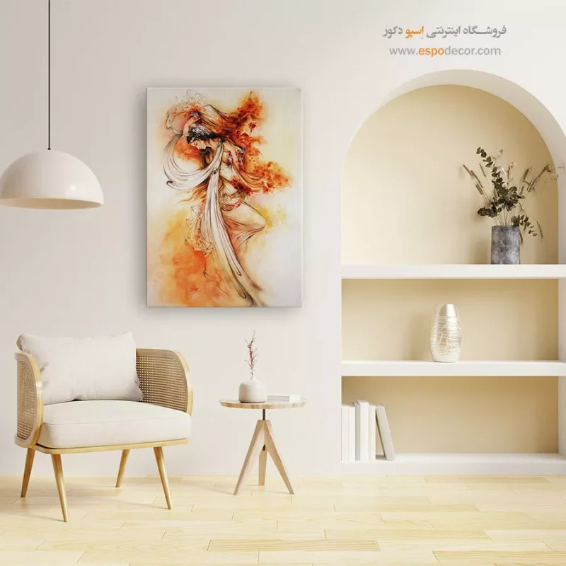 بوم کنواس ژست فصل,خرید تابلو