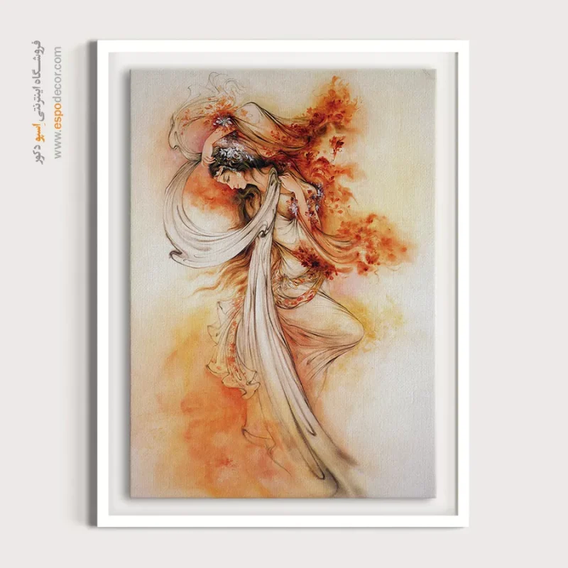 تابلو ژست فصل اثر استاد فرشچیان,خرید تابلو