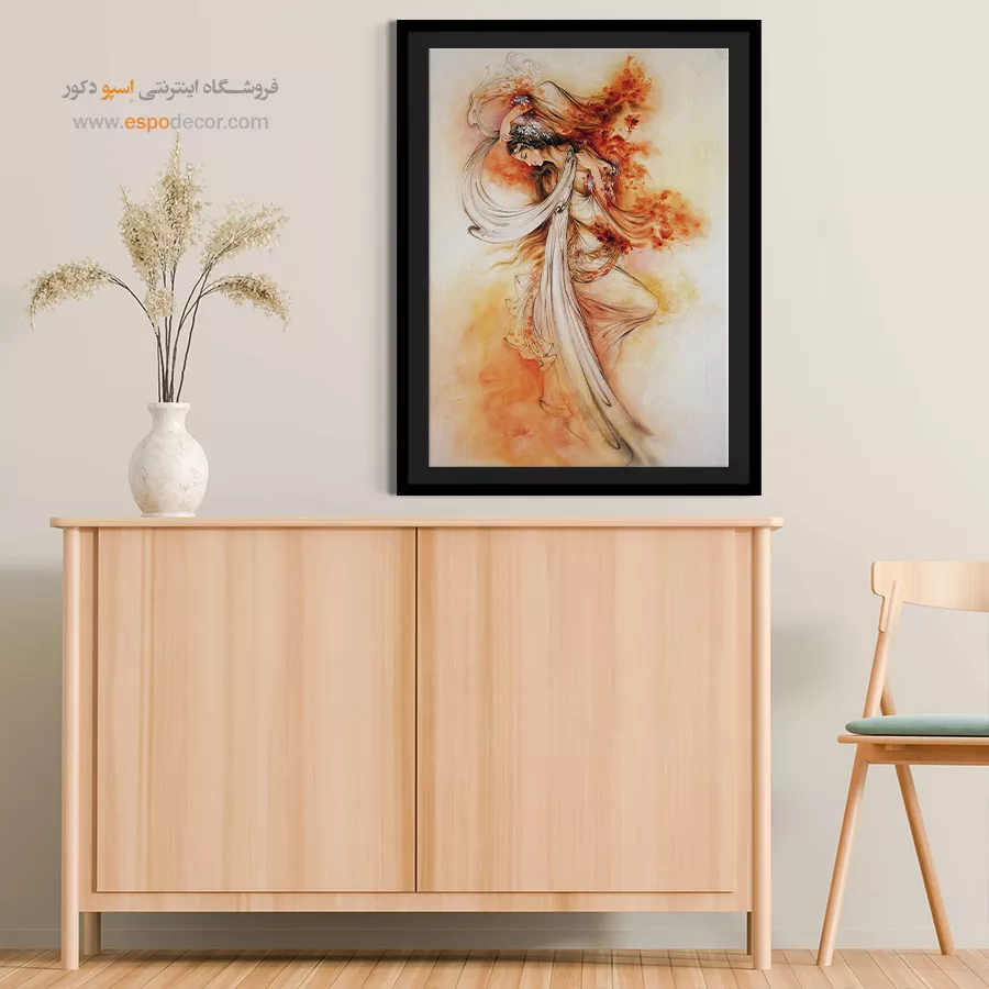 تابلو ژست فصل استاد فرشچیان - ژست فصل – تابلو نقاشی های استاد فرشچیان - اسپو دکور