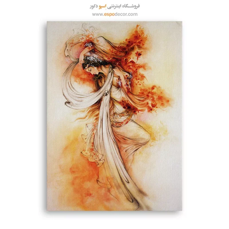 بوم کنواس ژست فصل,خرید تابلو