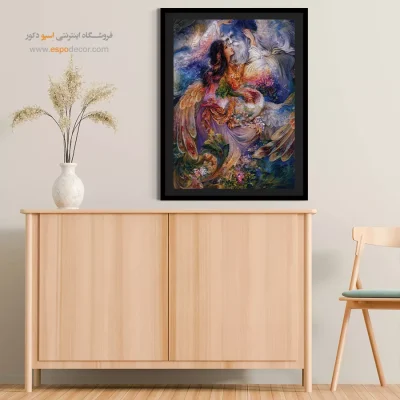 تابلو روشنگری استاد فرشچیان - روشنگری – تابلو نقاشی های استاد فرشچیان - اسپو دکور