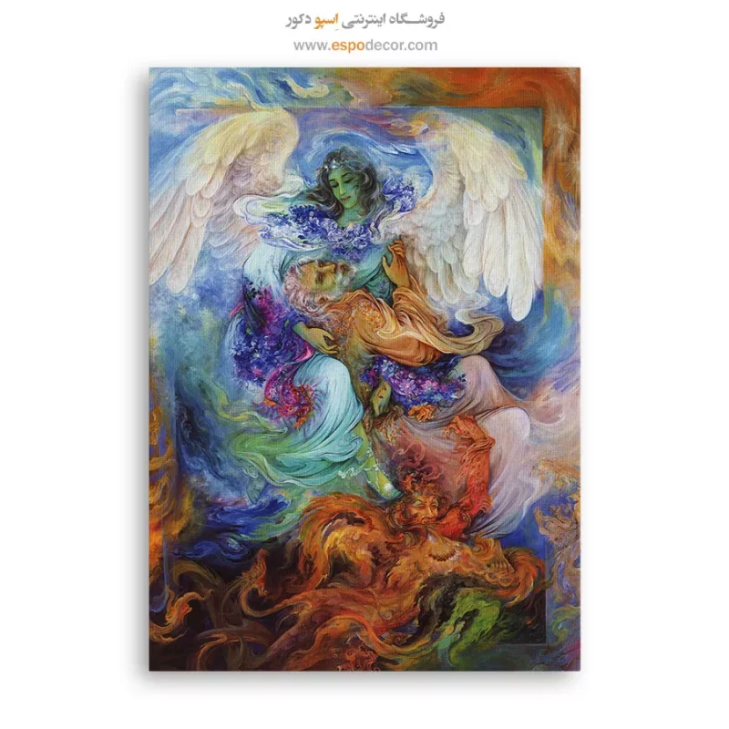 تابلو انتشار اثر استاد فرشچیان,تابلو