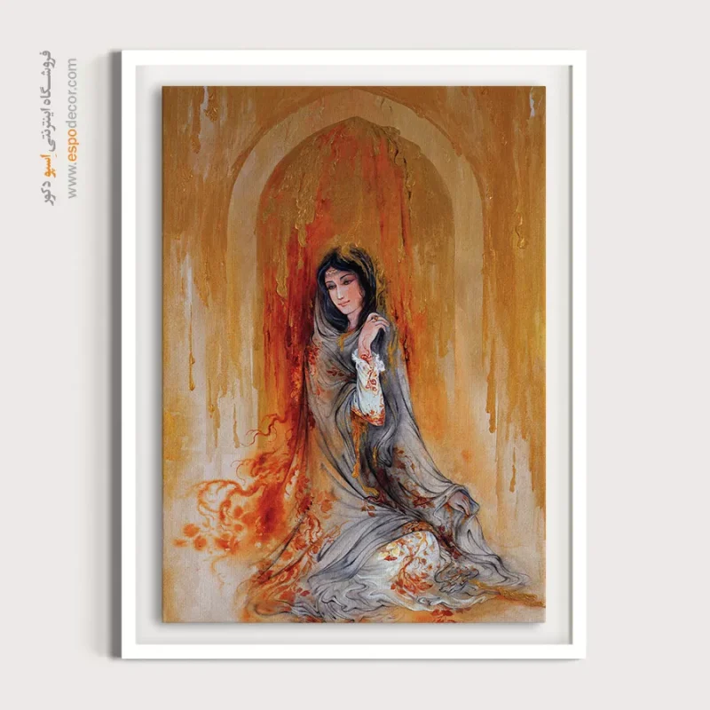 تابلو اشک طلایی اثر استاد فرشچیان,خرید تابلو