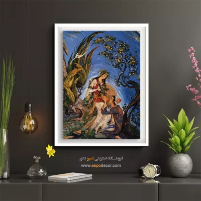 تابلو ماه استاد فرشچیان - ماه – تابلو نقاشی های استاد فرشچیان - اسپو دکور