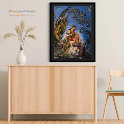 تابلو ماه استاد فرشچیان - ماه – تابلو نقاشی های استاد فرشچیان - اسپو دکور