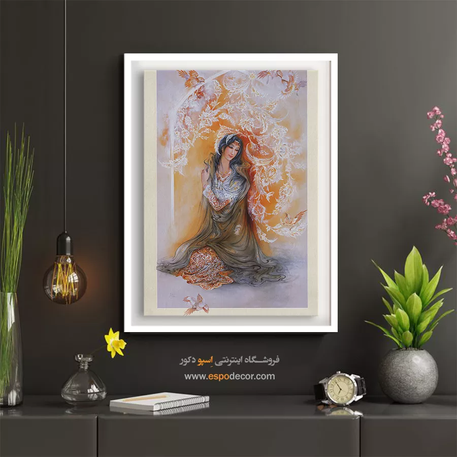 تابلو گلبرگ استاد فرشچیان - گلبرگ – تابلو نقاشی های استاد فرشچیان - اسپو دکور