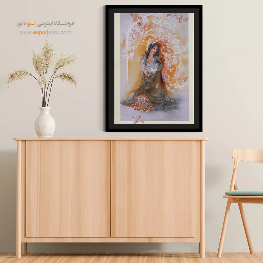 تابلو گلبرگ استاد فرشچیان - گلبرگ – تابلو نقاشی های استاد فرشچیان - اسپو دکور