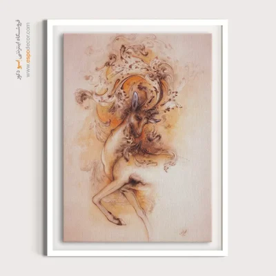 تابلو غزال اثر استاد فرشچیان,خرید تابلو