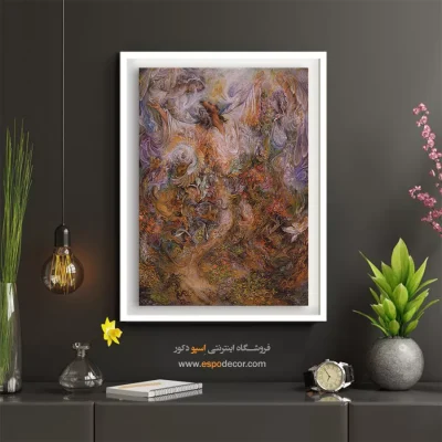 تابلو تصعید استاد فرشچیان - تصعید 2 – تابلو نقاشی های استاد فرشچیان - اسپو دکور