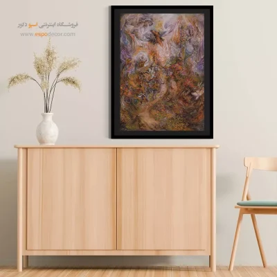 تابلو تصعید استاد فرشچیان - تصعید 2 – تابلو نقاشی های استاد فرشچیان - اسپو دکور