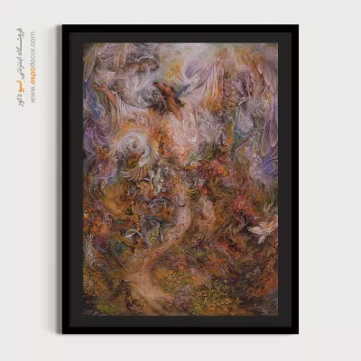 تابلو تصعید استاد فرشچیان - تصعید 2 – تابلو نقاشی های استاد فرشچیان - اسپو دکور