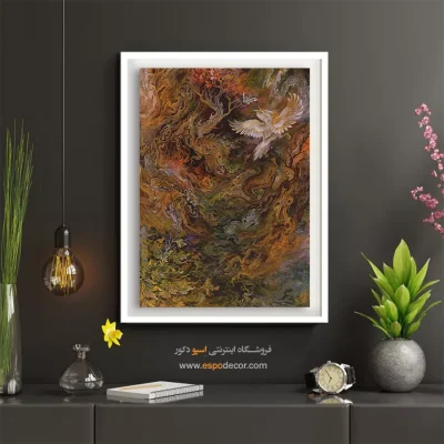تابلو تصعید استاد فرشچیان - تصعید – تابلو نقاشی های استاد فرشچیان - اسپو دکور