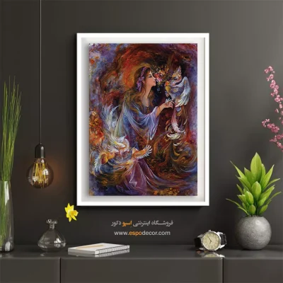 تابلو عطر جذاب استاد فرشچیان - عطر جذاب – تابلو نقاشی های استاد فرشچیان - اسپو دکور