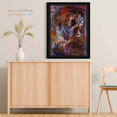 تابلو عطر جذاب استاد فرشچیان - عطر جذاب – تابلو نقاشی های استاد فرشچیان - اسپو دکور