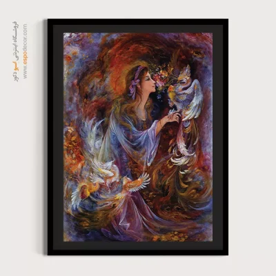 تابلو عطر جذاب استاد فرشچیان - عطر جذاب – تابلو نقاشی های استاد فرشچیان - اسپو دکور