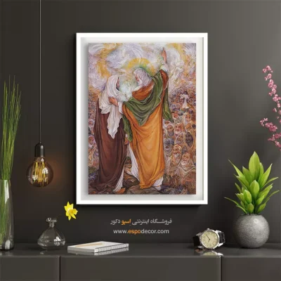 تابلو جانشینی امام علی استاد فرشچیان - جانشینی امام علی – تابلو نقاشی های استاد فرشچیان - اسپو دکور