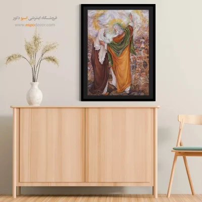 تابلو جانشینی امام علی استاد فرشچیان - جانشینی امام علی – تابلو نقاشی های استاد فرشچیان - اسپو دکور