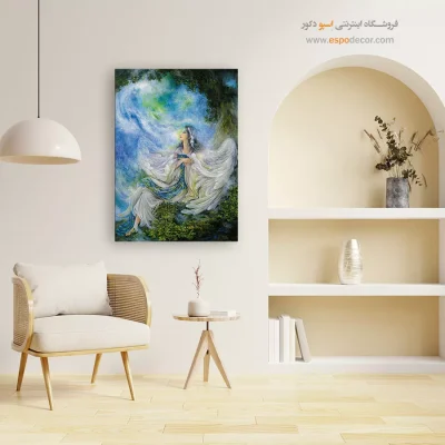 تابلو راه به بهشت استاد فرشچیان - راه به بهشت – تابلو نقاشی های استاد فرشچیان - اسپو دکور