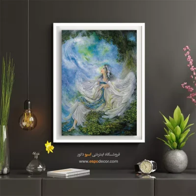 تابلو راه به بهشت استاد فرشچیان - راه به بهشت – تابلو نقاشی های استاد فرشچیان - اسپو دکور