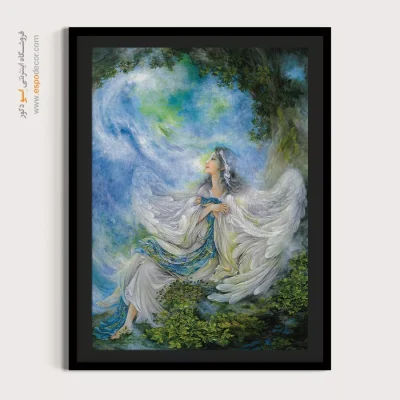 تابلو راه به بهشت استاد فرشچیان - راه به بهشت – تابلو نقاشی های استاد فرشچیان - اسپو دکور