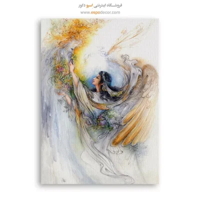 بوم کنواس جشن دانش اثر استاد فرشچیان,خرید تابلو