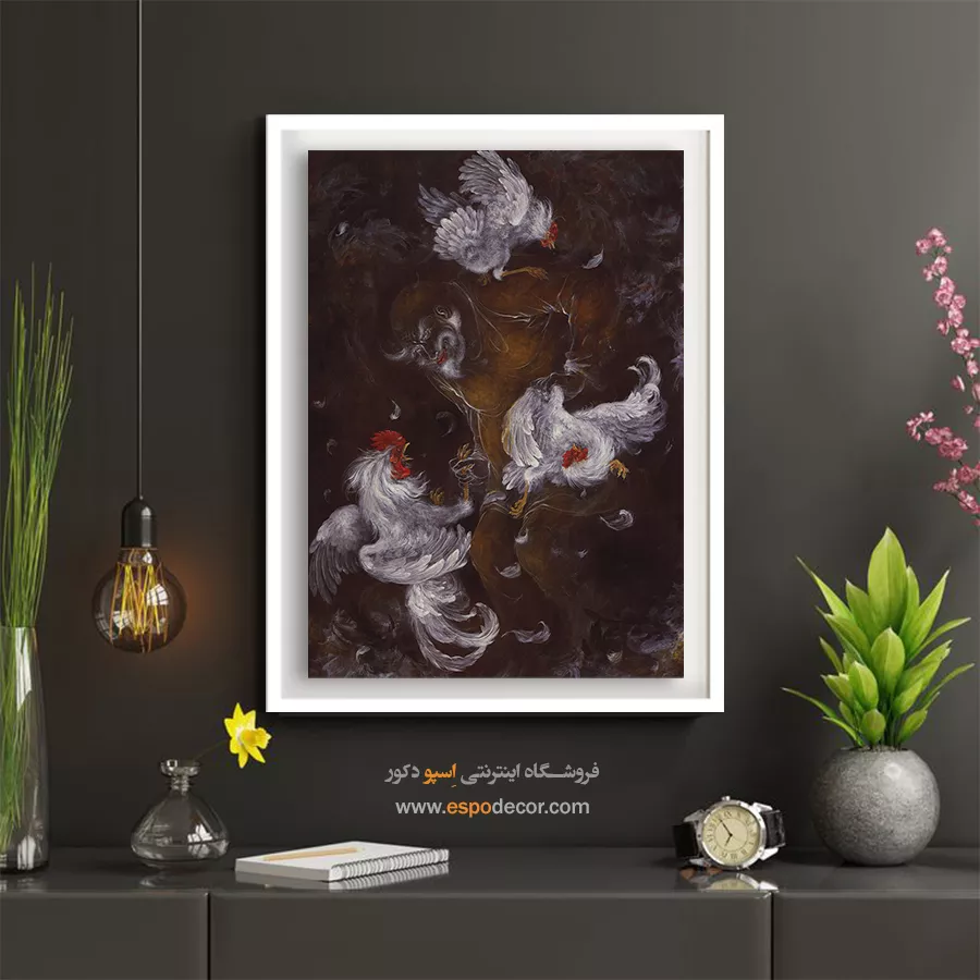 تابلو ارزش آزادی در چیست استاد فرشچیان - ارزش آزادی در چیست – تابلو نقاشی های استاد فرشچیان - اسپو دکور